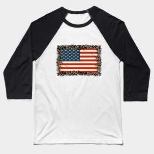 American Flag Baseball T-Shirt